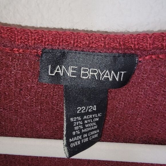 Lane Bryant wool & mohair blend open front cardigan 22/24 - Picture 4 of 4